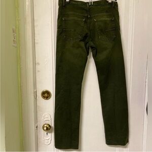 Dior Men's Dark Green Straight Jeans